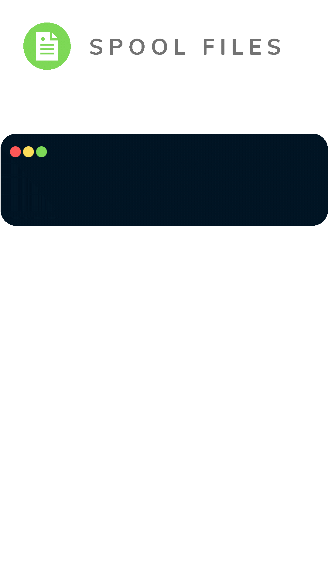 Animation de Code pour illustrer Toolbox